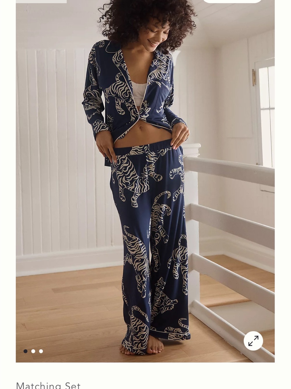 Anthropologie - The LyreBird ModaLuxe pajamas set